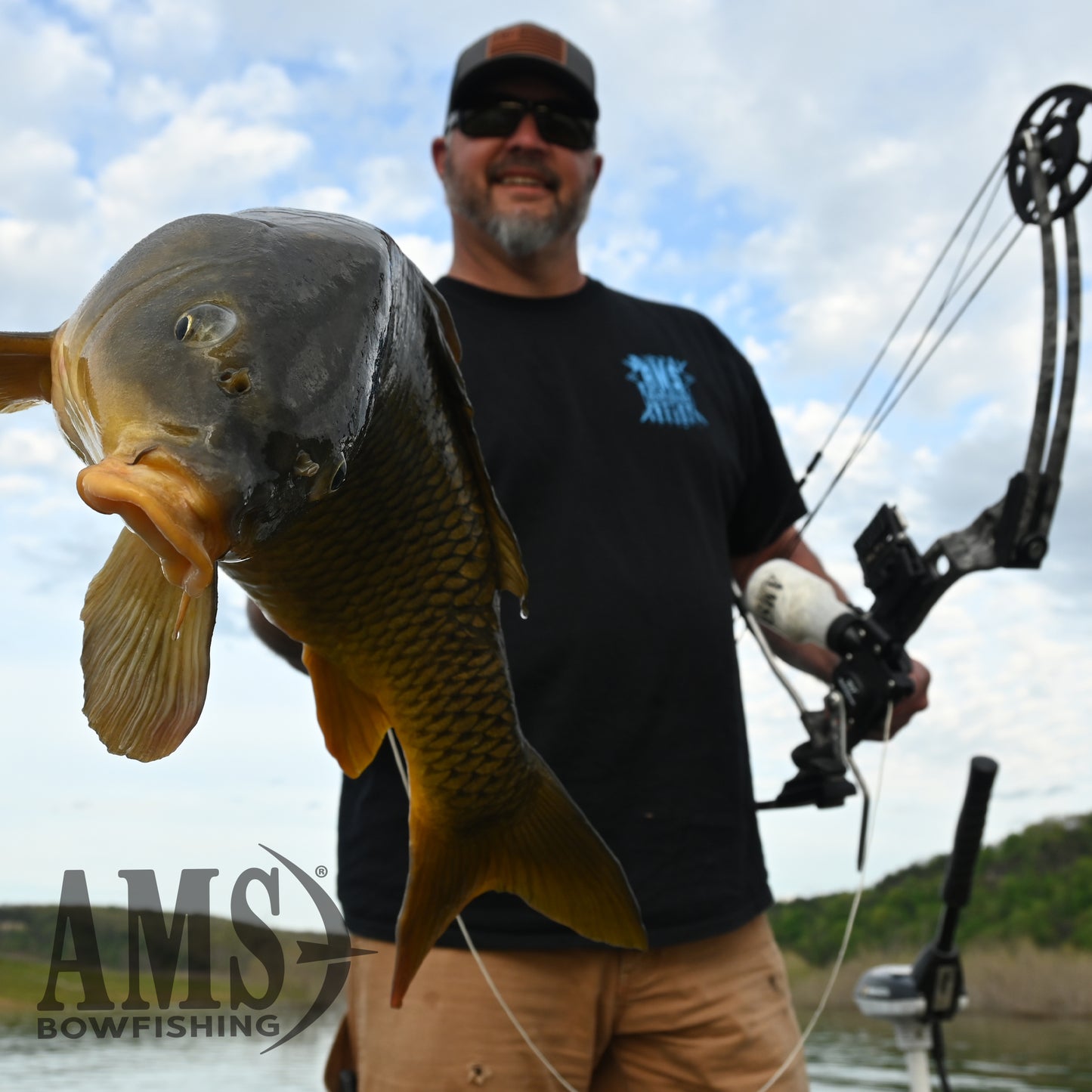 AMS - Bowfishing® Hooligan® V2 Bow Only - Made in the USA